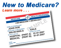 Button to learn more about Medicare